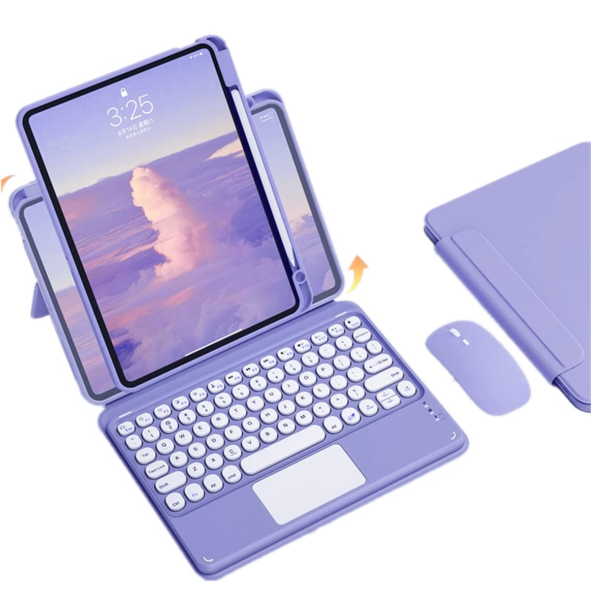 Amazon | 横／縦対応 iPad Mini 6 （2021） キーボード ケース タッチ